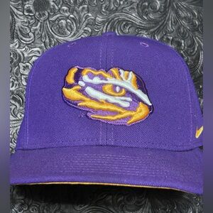 Nike Purple and Yellow LSU Tigers Dri-FIT Cap